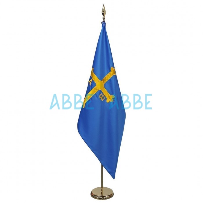 Bandera de Asturias Interior Bordada 100x150