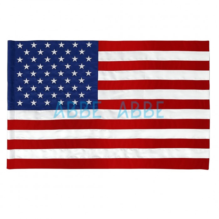 Bandera de Estados Unidos Interior Bordada 100x150