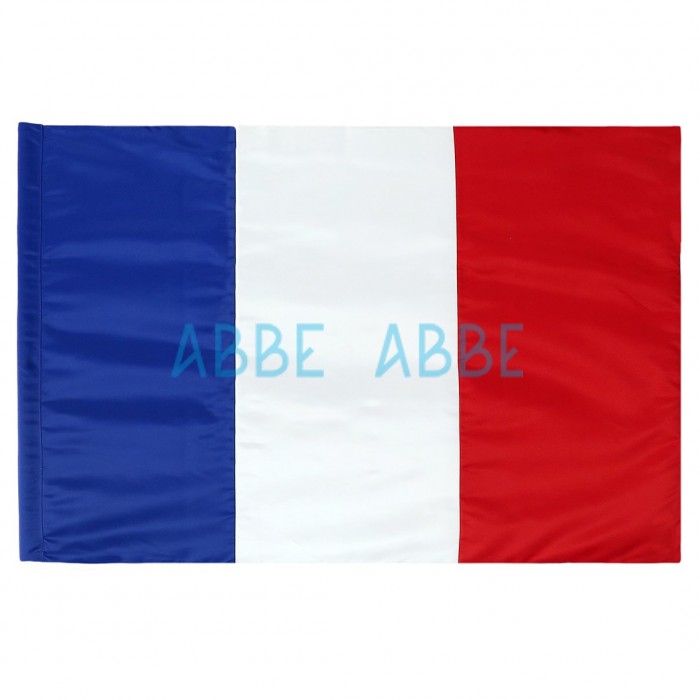 Bandera de Francia Interior Bordada 100x150